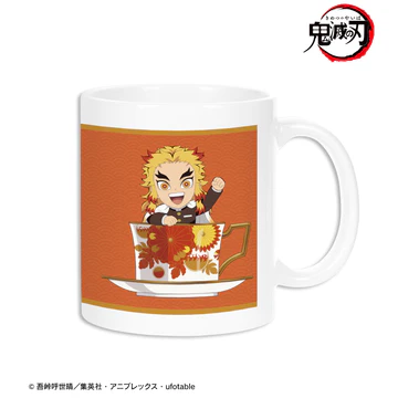 [Pre-order] "Demon Slayer: Kimetsu no Yaiba" Rengoku Kyojuro Mini Chara Tea Cup Ver. Mug