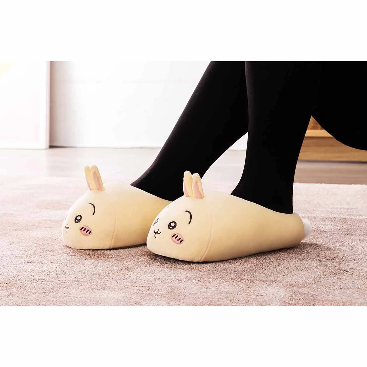 [Pre-order] "Chiikawa" Marshmallow Room Shoes - Usagi