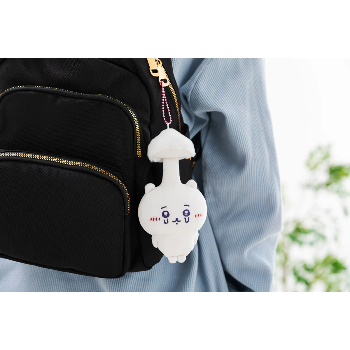 [In stock] "Chiikawa" Chiikawa Parasitized Plush Mascot - Chiikawa