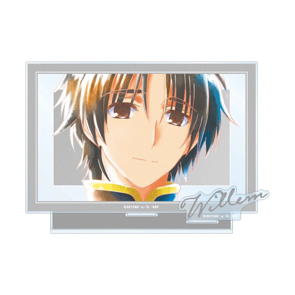 [Pre-order] "WorldEnd: What Do You Do at the End of the World? Are You Busy? Will You Save Us?" Willem Ani-Art Aqua Label Big Acrylic Stand with Parts