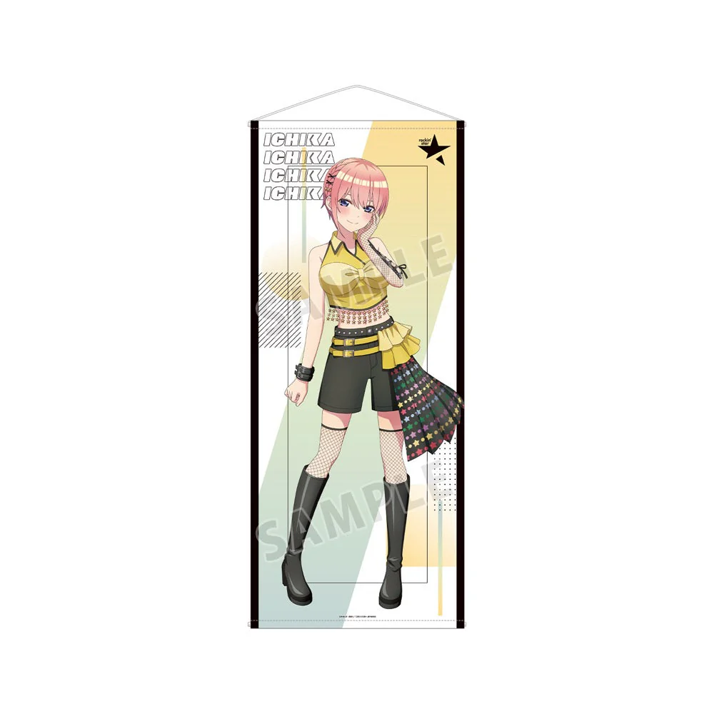 [Pre-order] "The Quintessential Quintuplets Specials" rockin'star Collaboration Nakano Ichika Rock Idol Ver. Life Size Tapestry