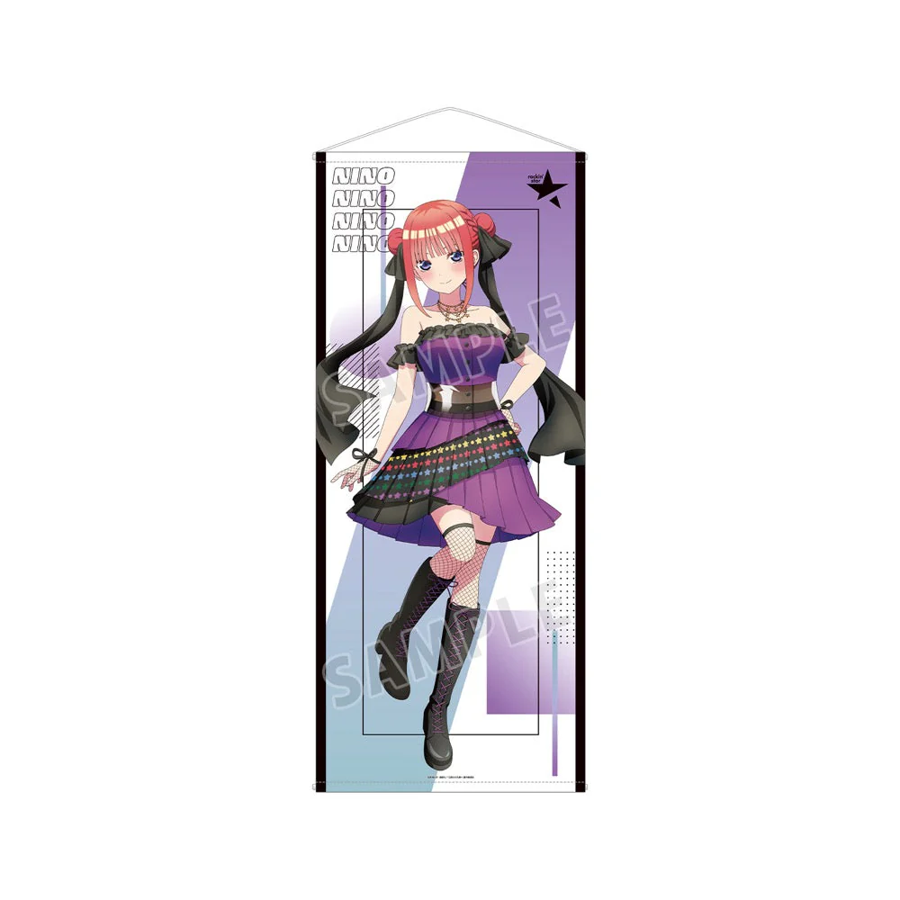 [Pre-order] "The Quintessential Quintuplets Specials" rockin'star Collaboration Nakano Nino Rock Idol Ver. Life Size Tapestry