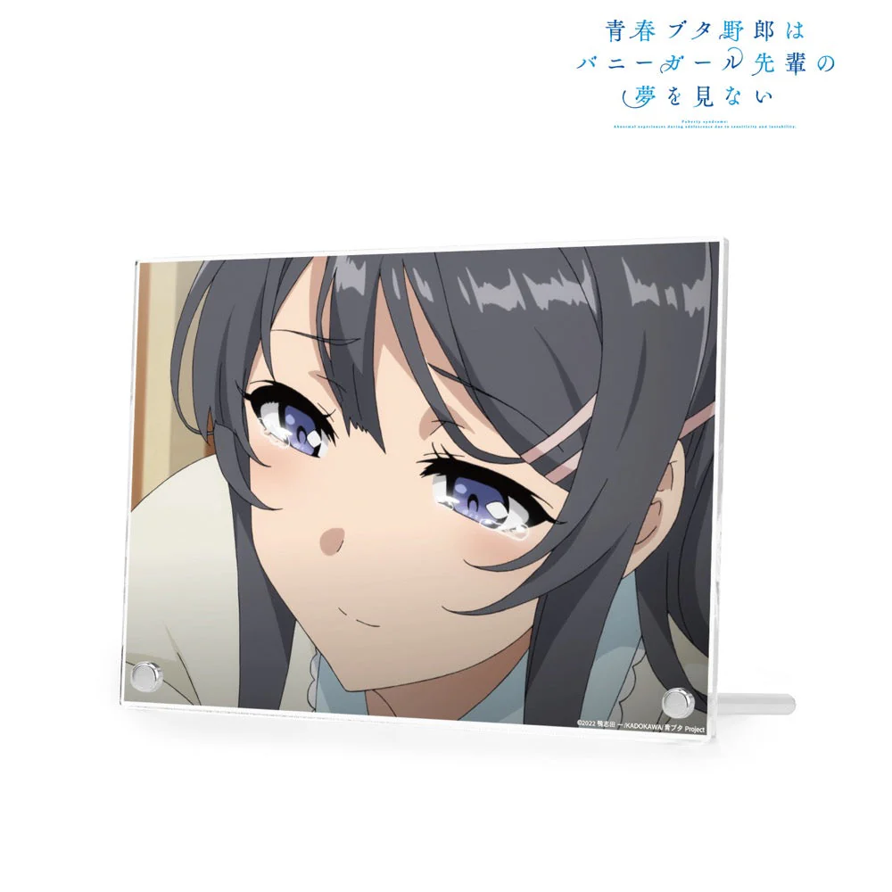 [Pre-order] "Rascal Does Not Dream Of Bunny Girl Senpai" Sakurajima Mai Scenes A5 Acrylic Panel Ver. A