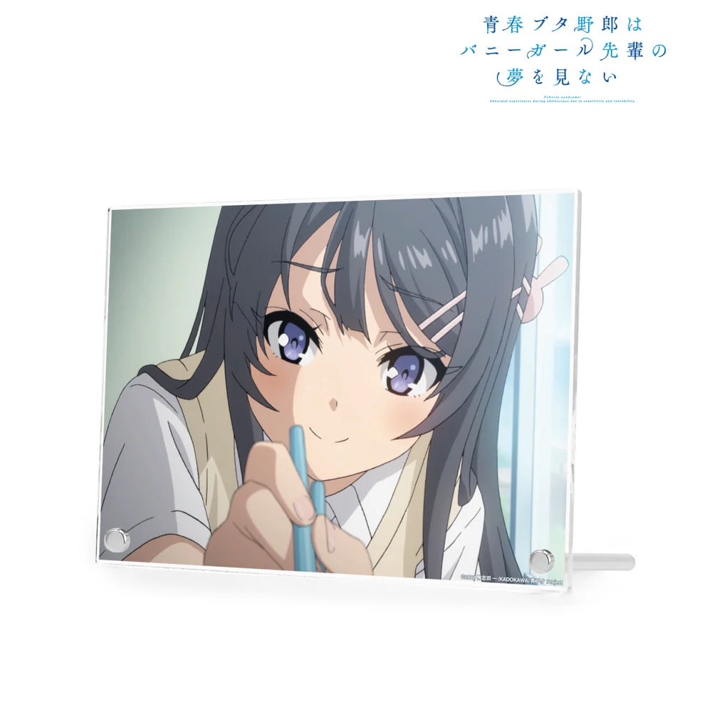 [Pre-order] "Rascal Does Not Dream Of Bunny Girl Senpai" Sakurajima Mai Scenes A5 Acrylic Panel Ver. B