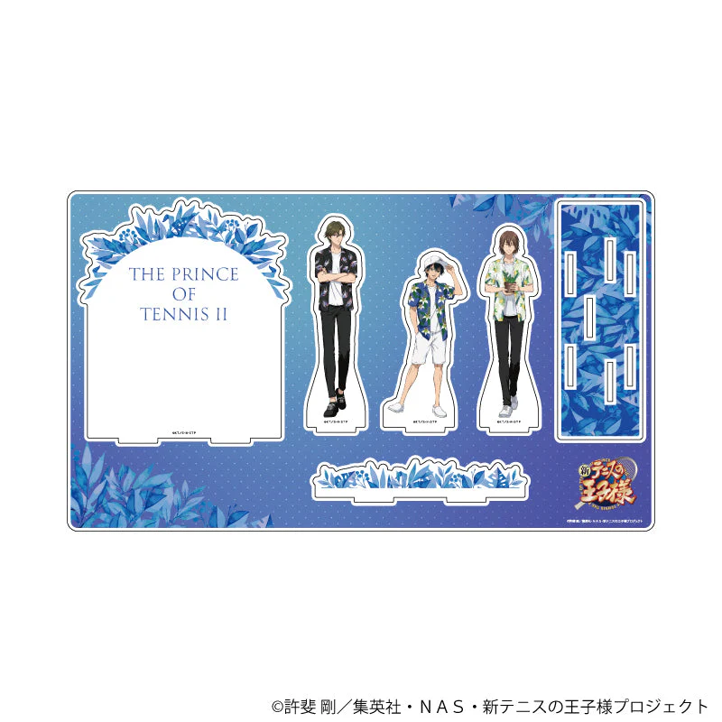 [Pre-order] Premium Acrylic Diorama Plate "New The Prince of Tennis" 01 Botanical Ver. A (Original Illustration)
