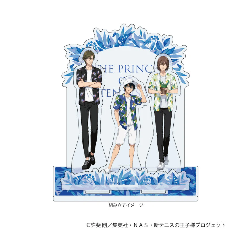 [Pre-order] Premium Acrylic Diorama Plate "New The Prince of Tennis" 01 Botanical Ver. A (Original Illustration)