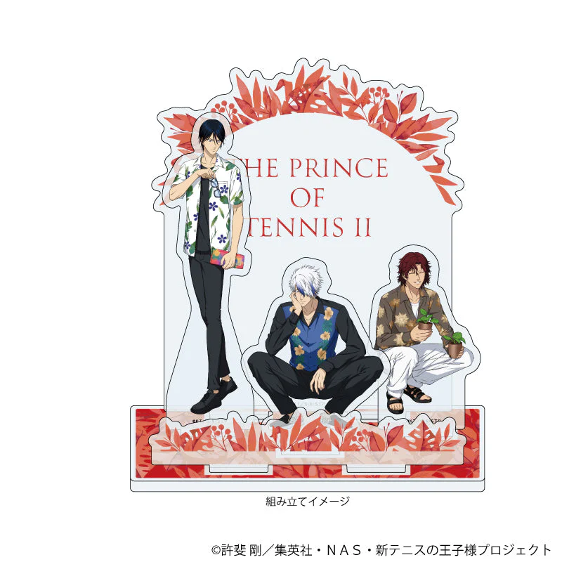 [Pre-order] Premium Acrylic Diorama Plate "New The Prince of Tennis" 03 Botanical Ver. C (Original Illustration)