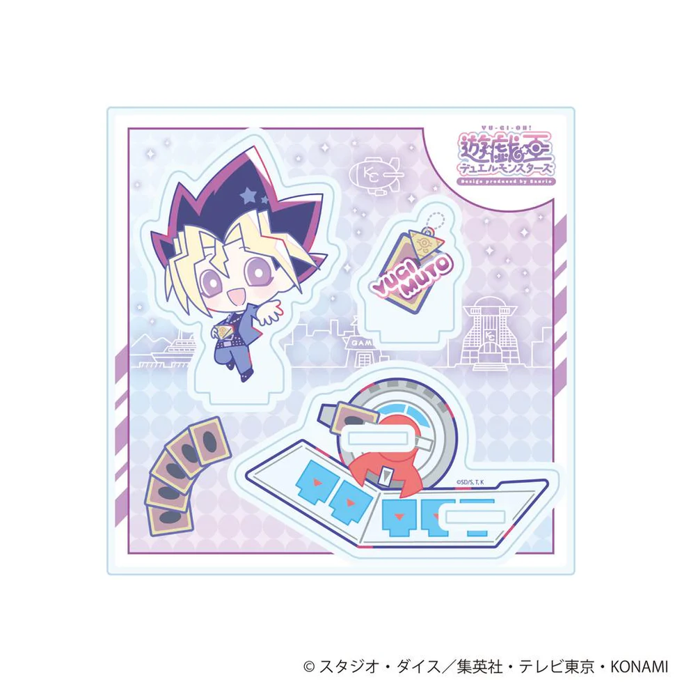 [Pre-order] Acrylic Stand Plate "Yu-Gi-Oh! Duel Monsters" Design Produced by Sanrio 02 Muto Yugi (Collaboration Illustration)