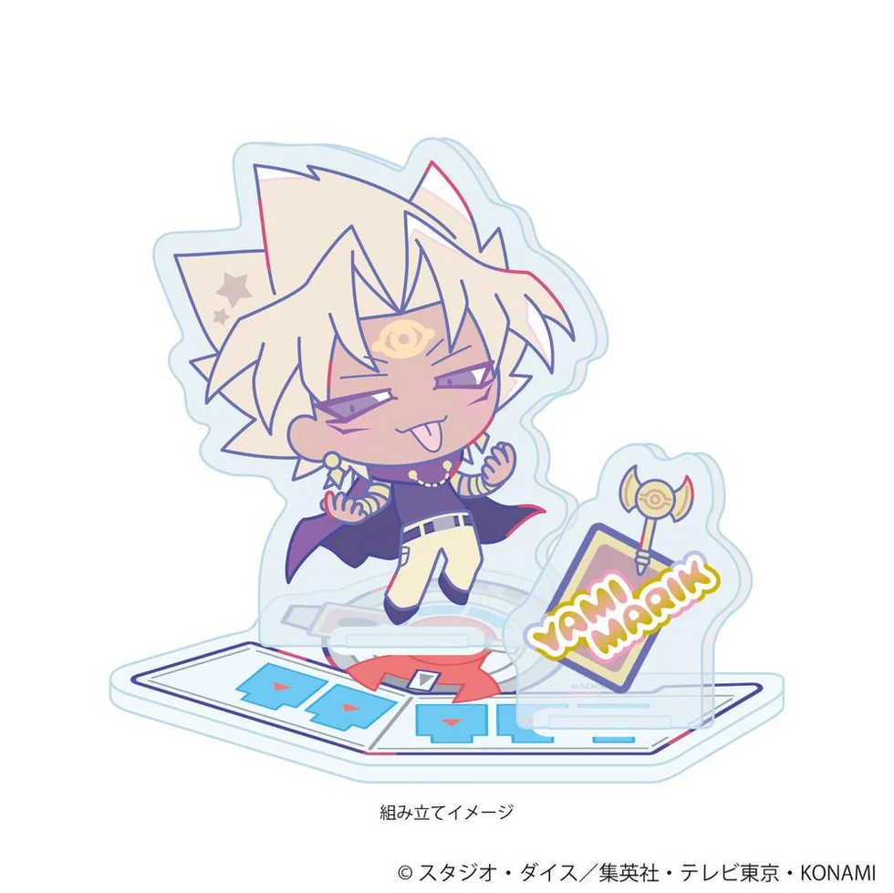 [Pre-order] Acrylic Stand Plate "Yu-Gi-Oh! Duel Monsters" Design Produced by Sanrio 05 Yami Marik (Collaboration Illustration)