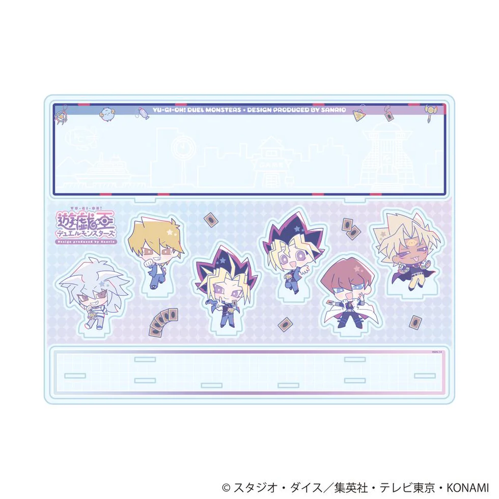 [Pre-order] Acrylic Diorama "Yu-Gi-Oh! Duel Monsters" Design Produced by Sanrio 01 Heiretsu Design (Collaboration Illustration)