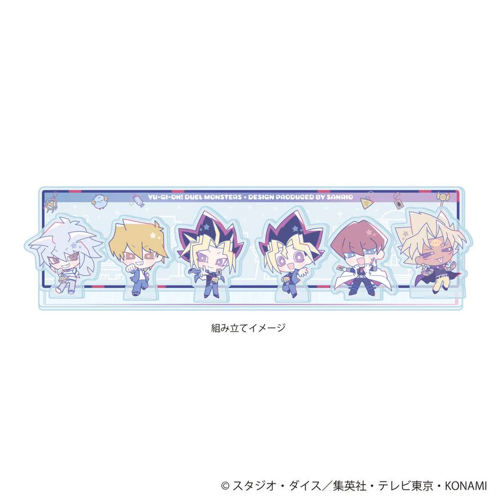 [Pre-order] Acrylic Diorama "Yu-Gi-Oh! Duel Monsters" Design Produced by Sanrio 01 Heiretsu Design (Collaboration Illustration)