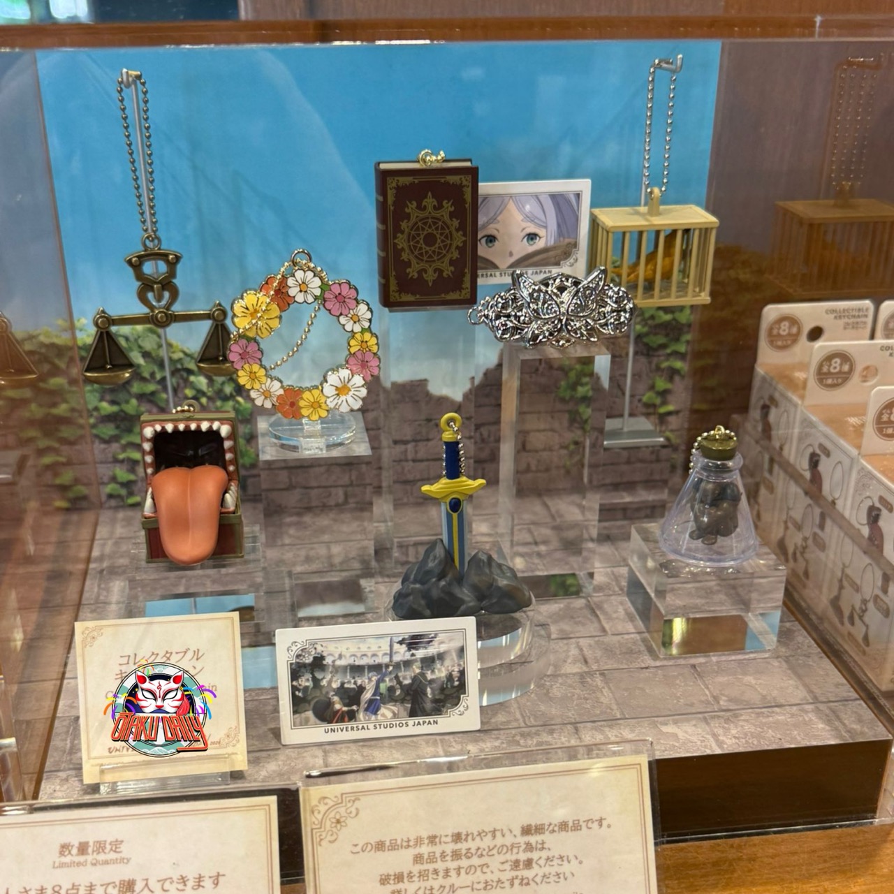 [Pre-order] (Limited) "Frieren: Beyond Journey's End" x Universal Studio Japan - Collectible keychains (8 types in total) 