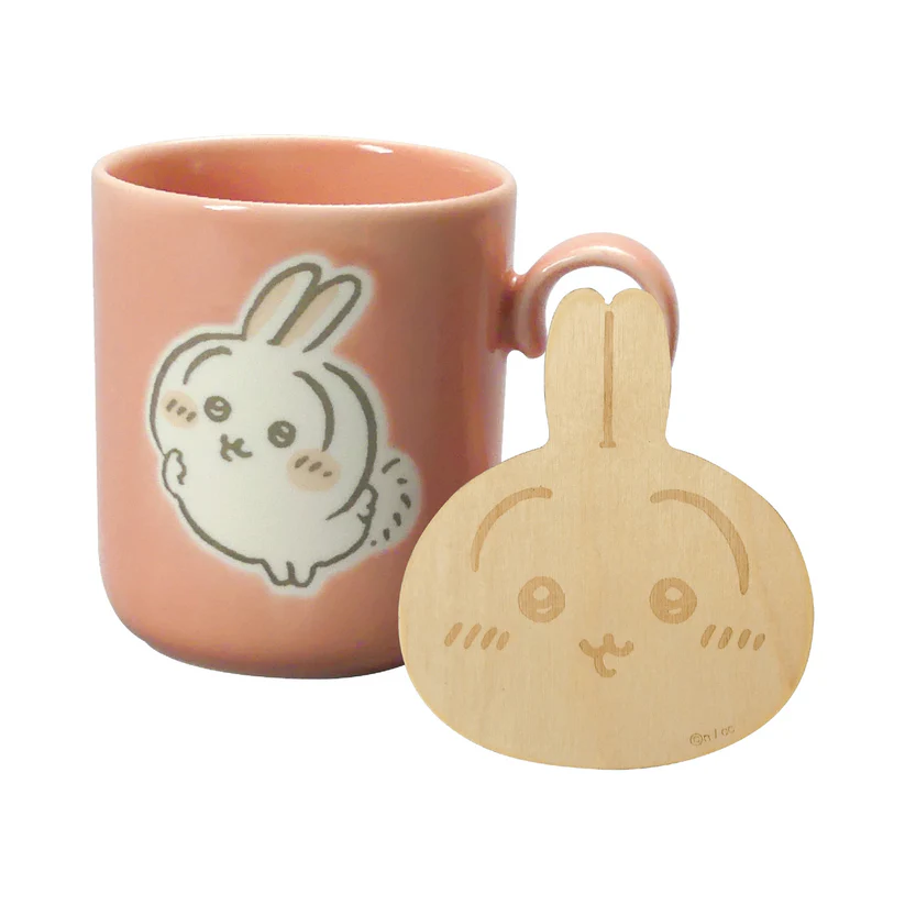 [Pre-order] "Chiikawa" Chiikawa Mug with Coaster - Usagi