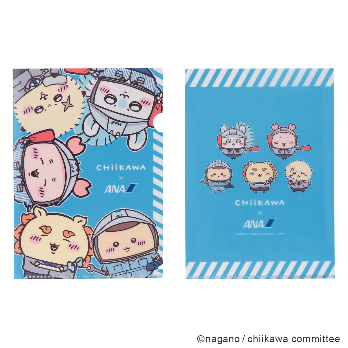 [Pre-order] Chiikawa x ANA Clear File (Momonga / Kurimanju / Rakko / Shisa / Furuhonya)