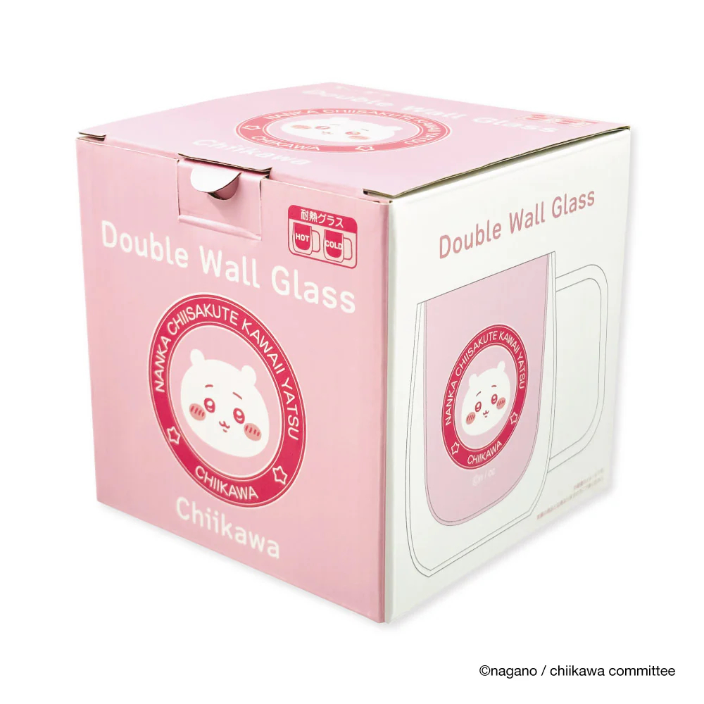 [Pre-order] "Chiikawa" Chiikawa Double Wall Glass - Chiikawa