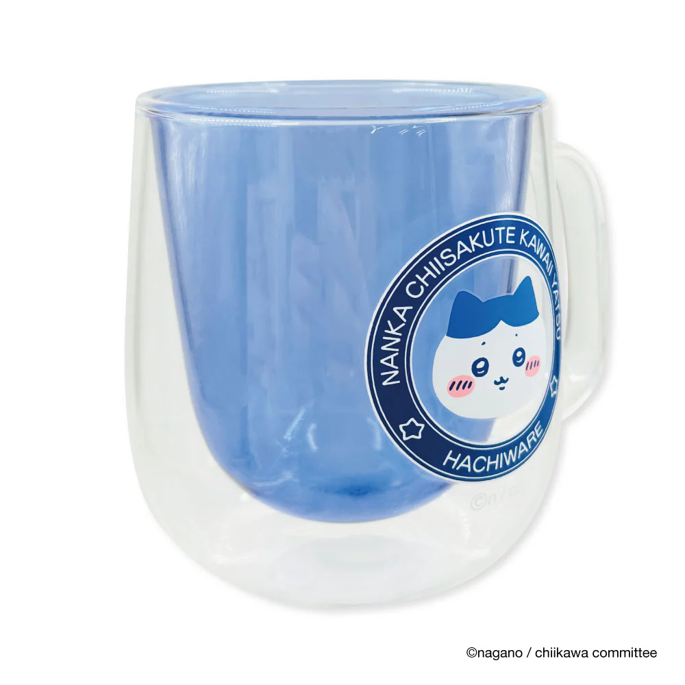 [Pre-order] "Chiikawa" Chiikawa Double Wall Glass - Hachiware