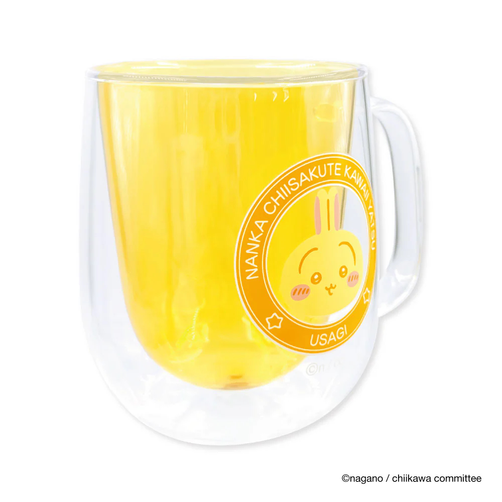 [Pre-order] "Chiikawa" Chiikawa Double Wall Glass - Usagi