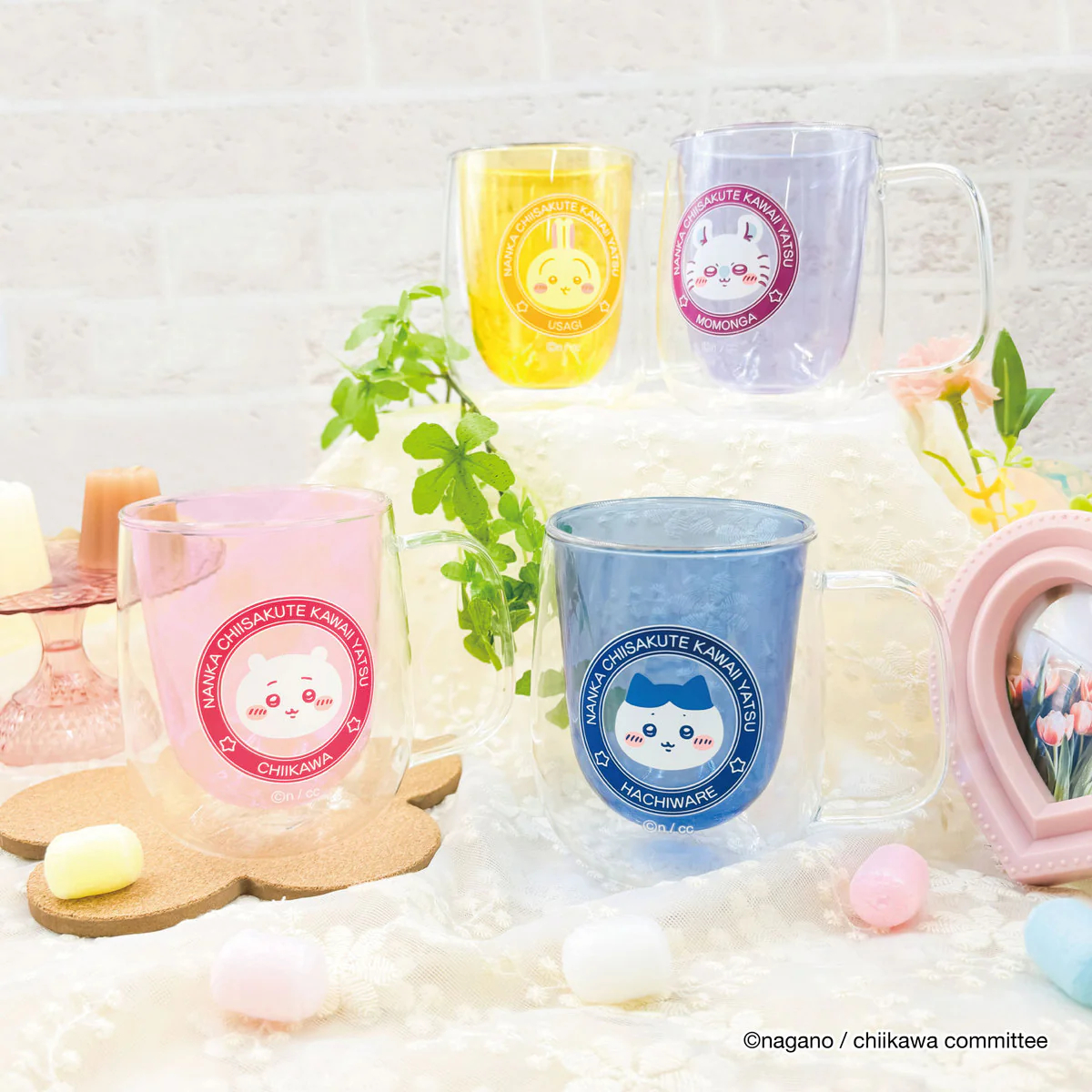 [Pre-order] "Chiikawa" Chiikawa Double Wall Glass - Chiikawa