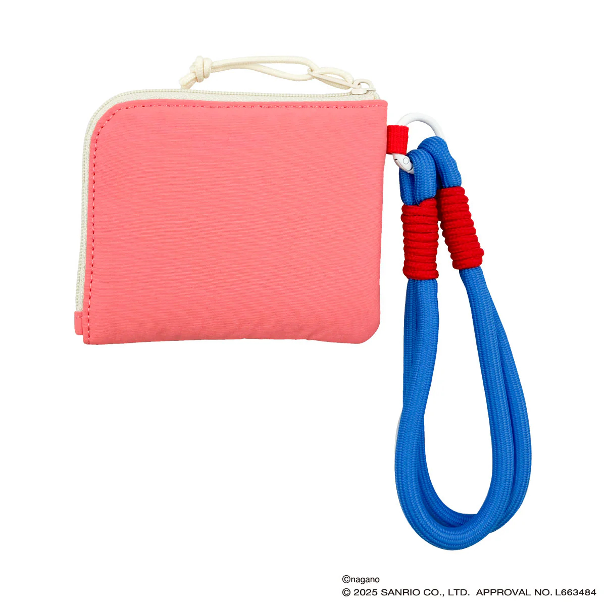 [In stock] "Chiikawa" Chiikawa x Sanrio Characters Supermarket Compact Wallet (Hachiware & Hello Kitty)