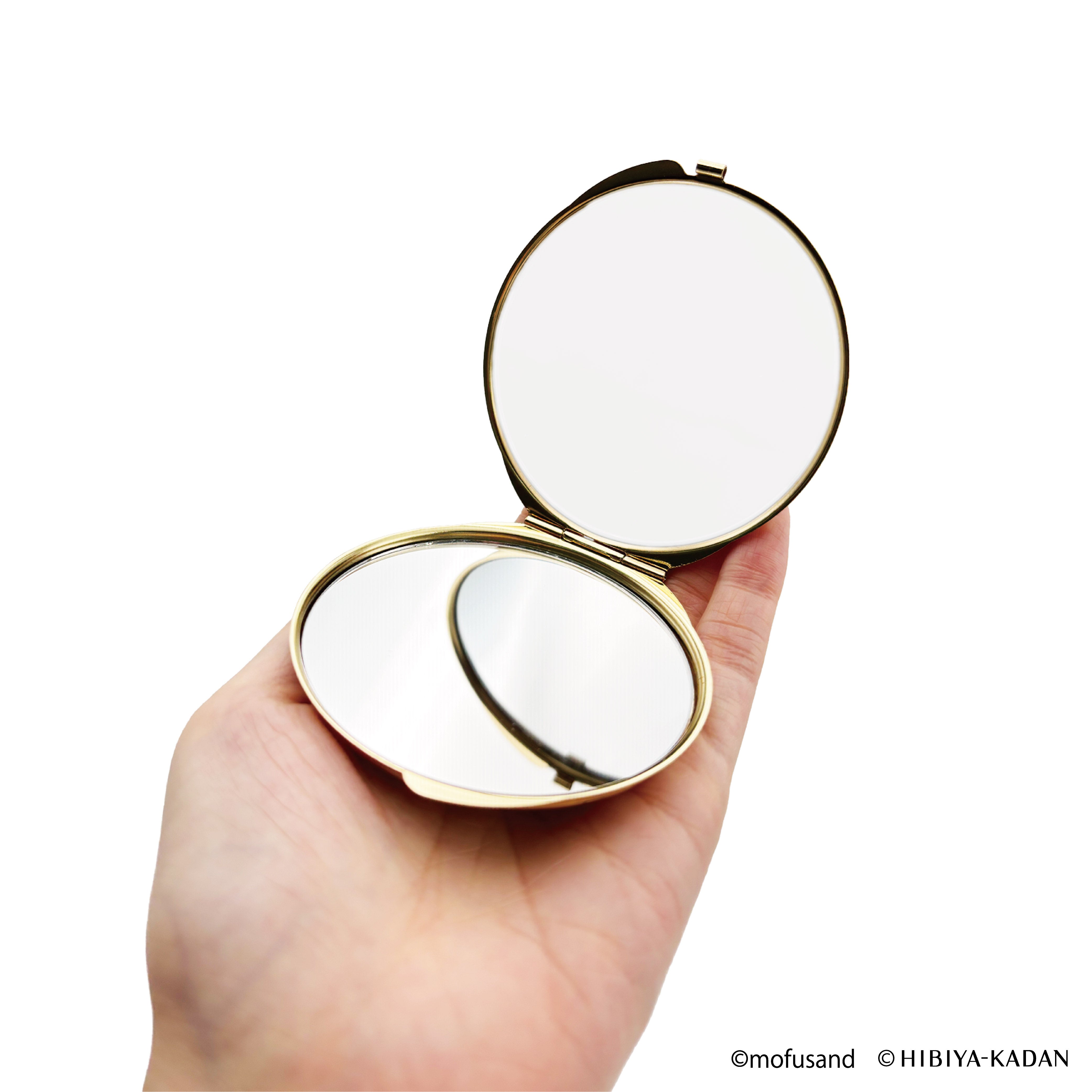 [Pre-order] mofusand x HIBIYA-KADAN Compact Mirror