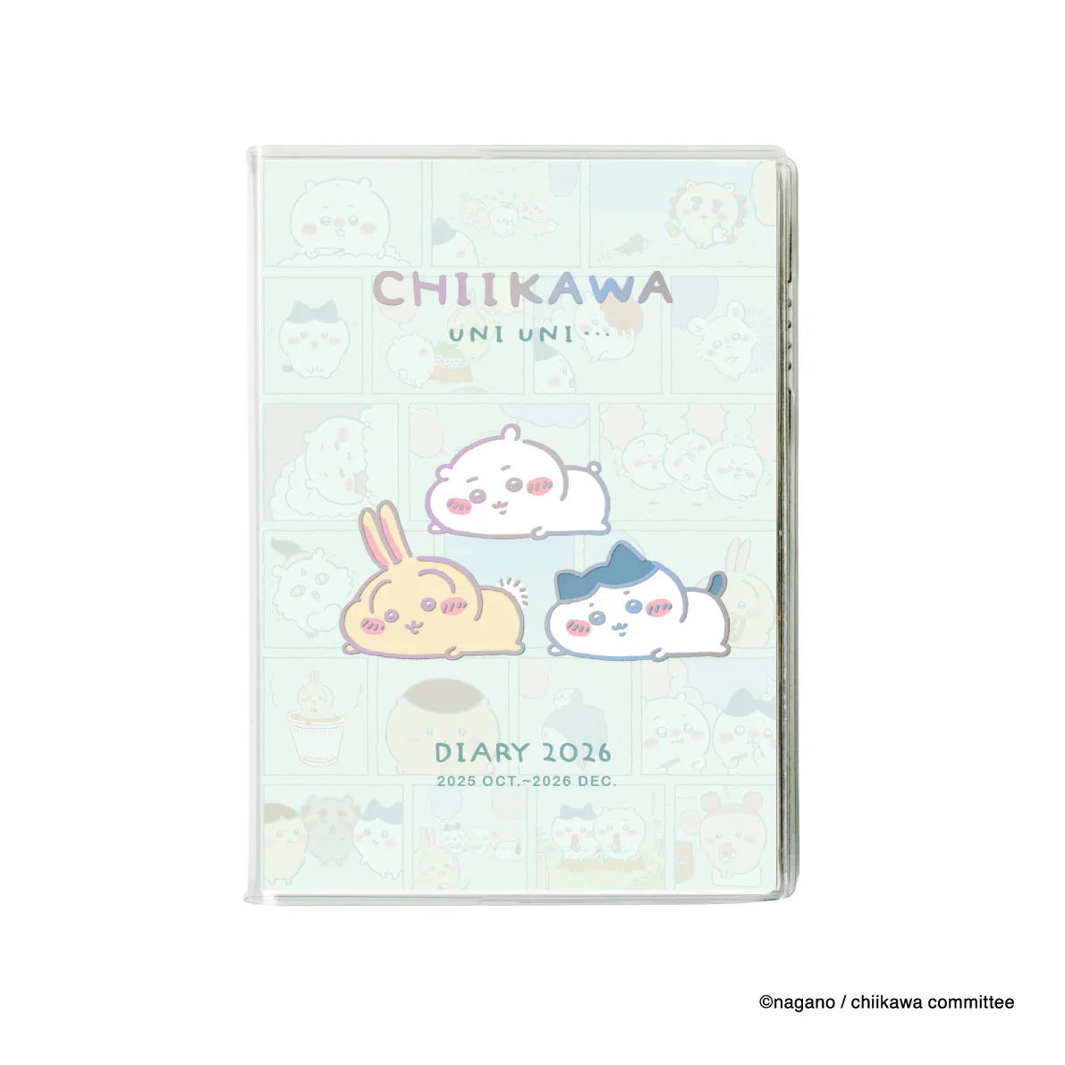 [Pre-order] "Chiikawa" Chiikawa Comic Schedule Book B6 2026 (Lying down)