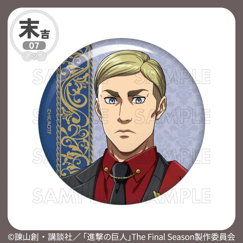 [Pre-order] Marukuji Attack on Titan "Gothic Style"