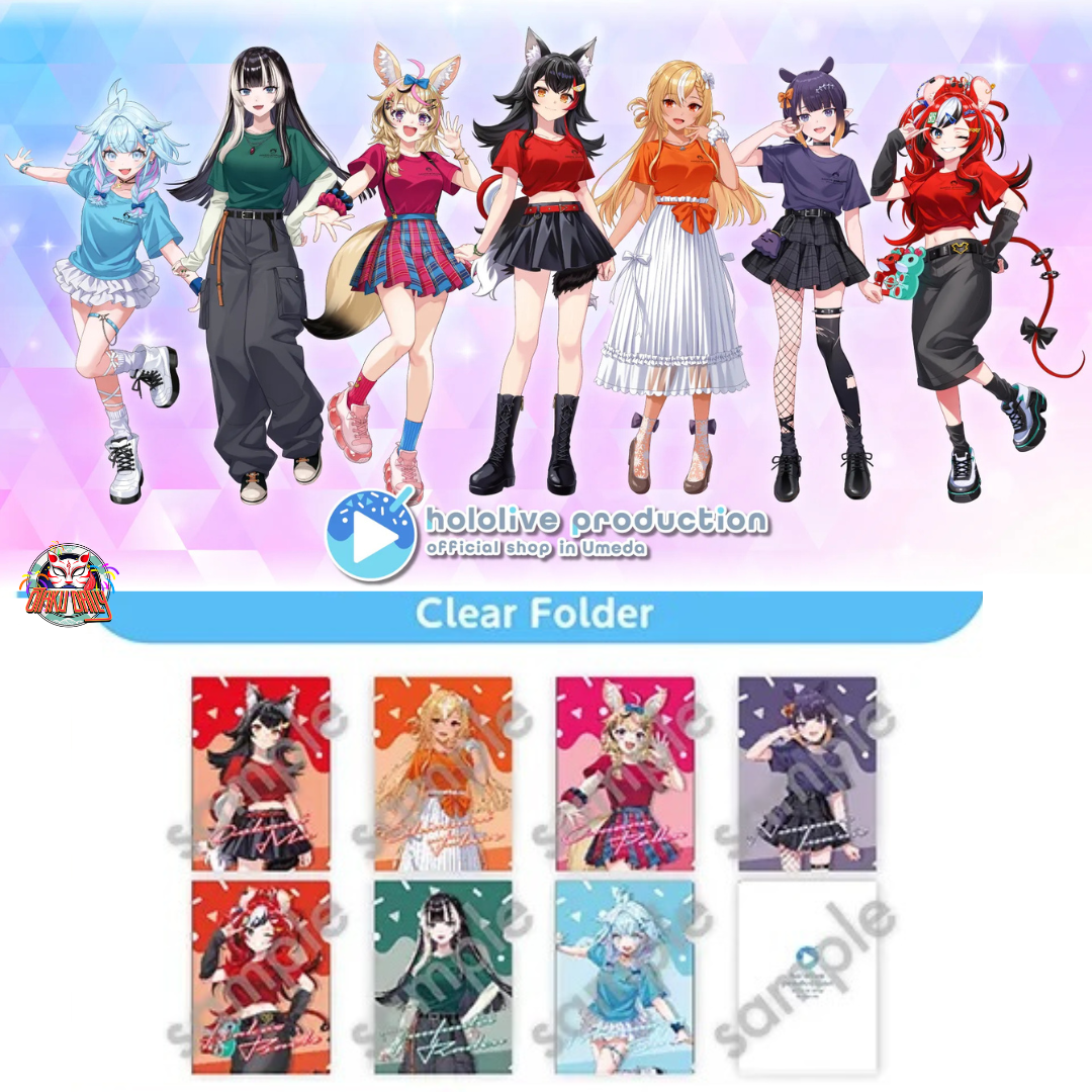 [Pre-order] hololive production OFFICIAL SHOP Osaka Umeda Original Vol.3 - Clear Folder