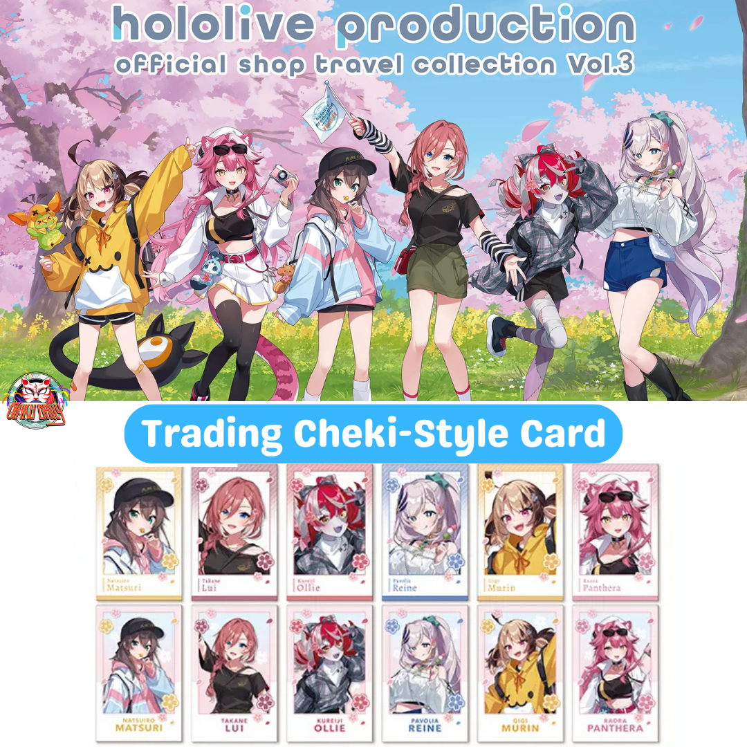 [Pre-order] hololive production OFFICIAL SHOP Travel Collection Vol.3 - Trading Cheki-Style Card