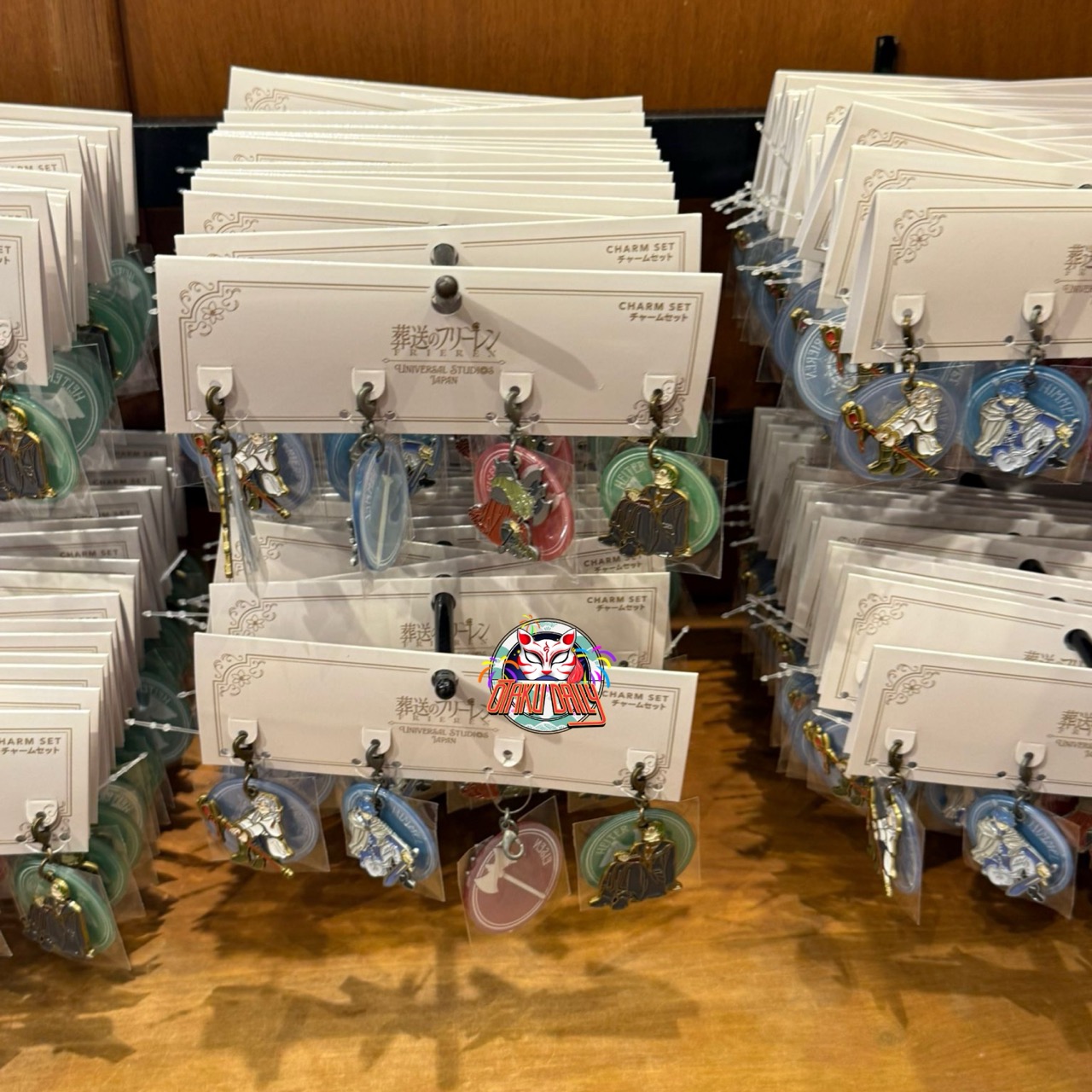 [Pre-order] (Limited) "Frieren: Beyond Journey's End" x Universal Studio Japan - Charm set (4 pieces) - Frieren x Himmel x Heiter x Eisen
