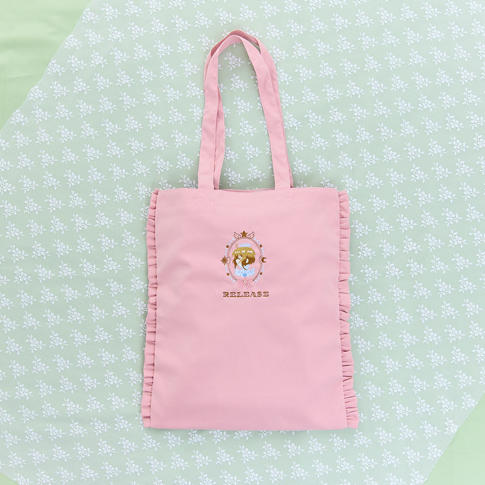 [Pre-order] "Cardcaptor Sakura" Frill Tote Bag, Profile, Pink