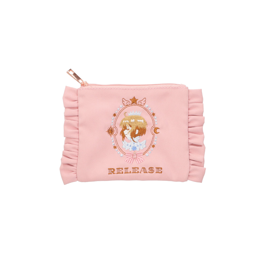 [Pre-order] "Cardcaptor Sakura" Frill Mini Pouch, Profile, Pink