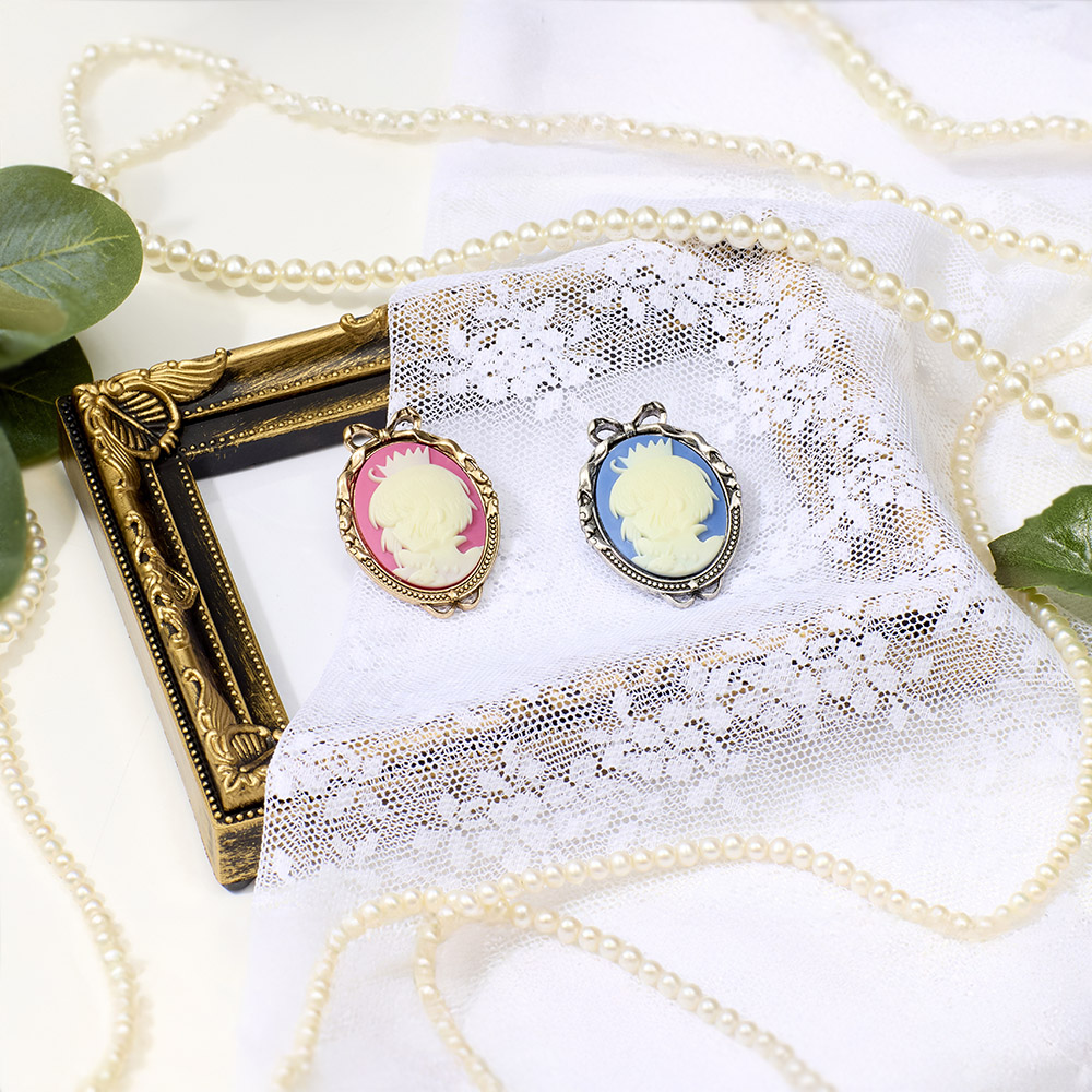 [Pre-order] "Cardcaptor Sakura" Cameo Brooch Pink x Gold