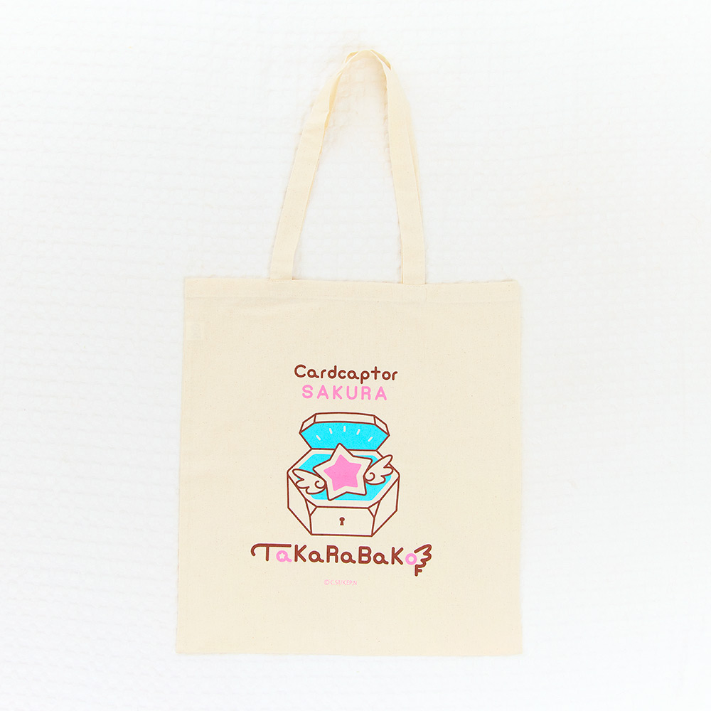 [Pre-order] "Cardcaptor Sakura" Cotton Tote Bag with TaKaRaBaKo Logo