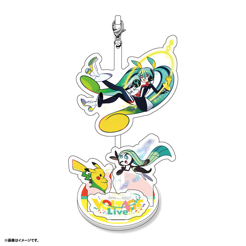 [Pre-order] Pokemon feat. Hatsune Miku PokéMiku Voltage Live - acrylic stand