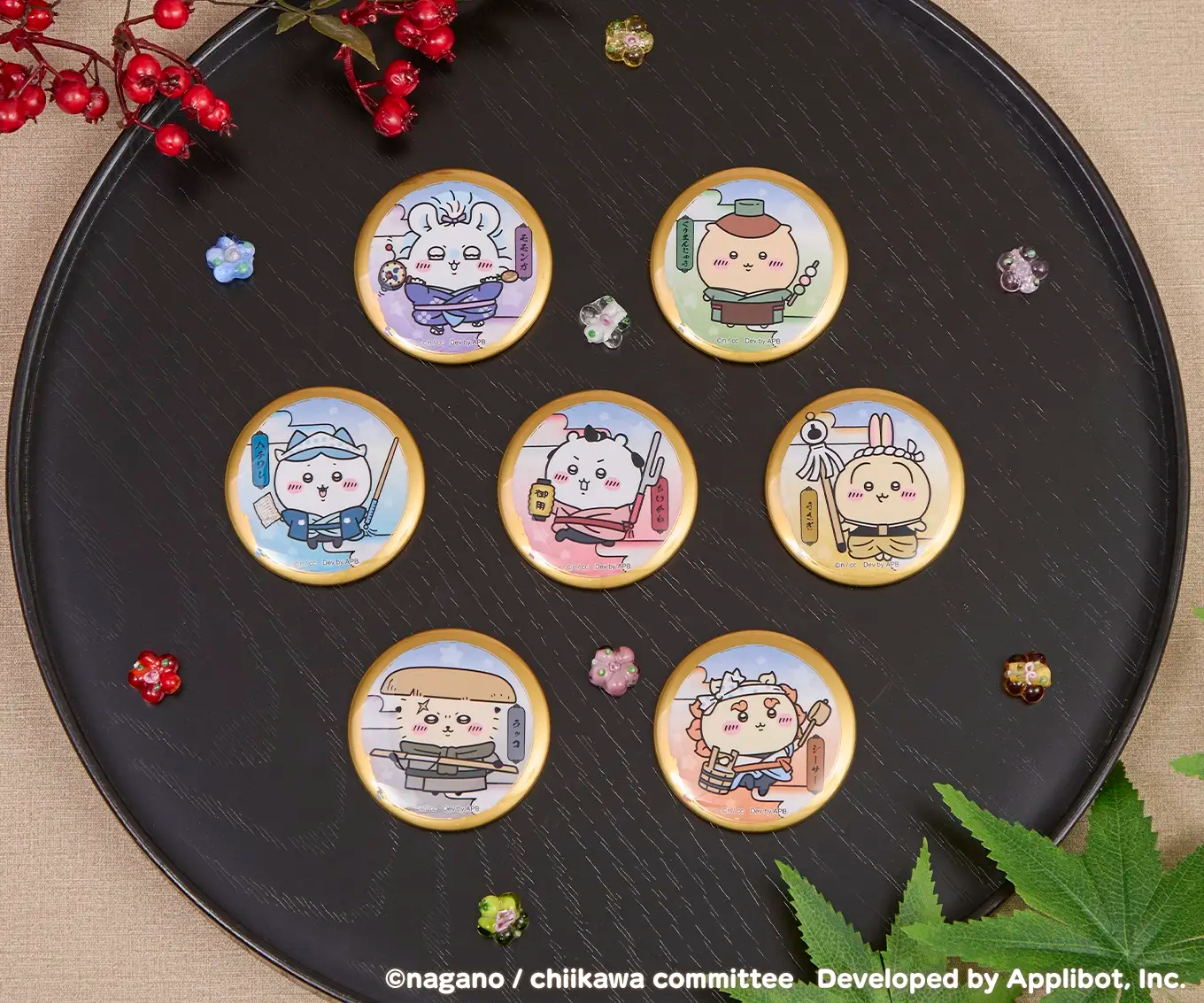 [Pre-order] "Chiikawa" Chiikawa Pocket Edo Trading Can Badge