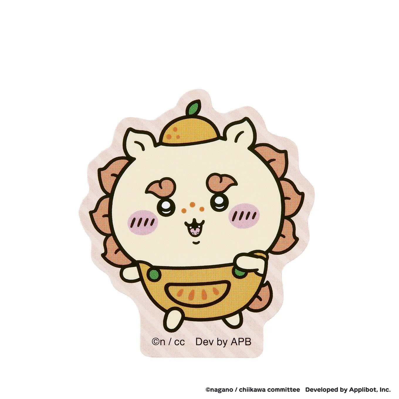 [Pre-order] "Chiikawa" Chiikawa Pocket Fruit Sticker - Shisa