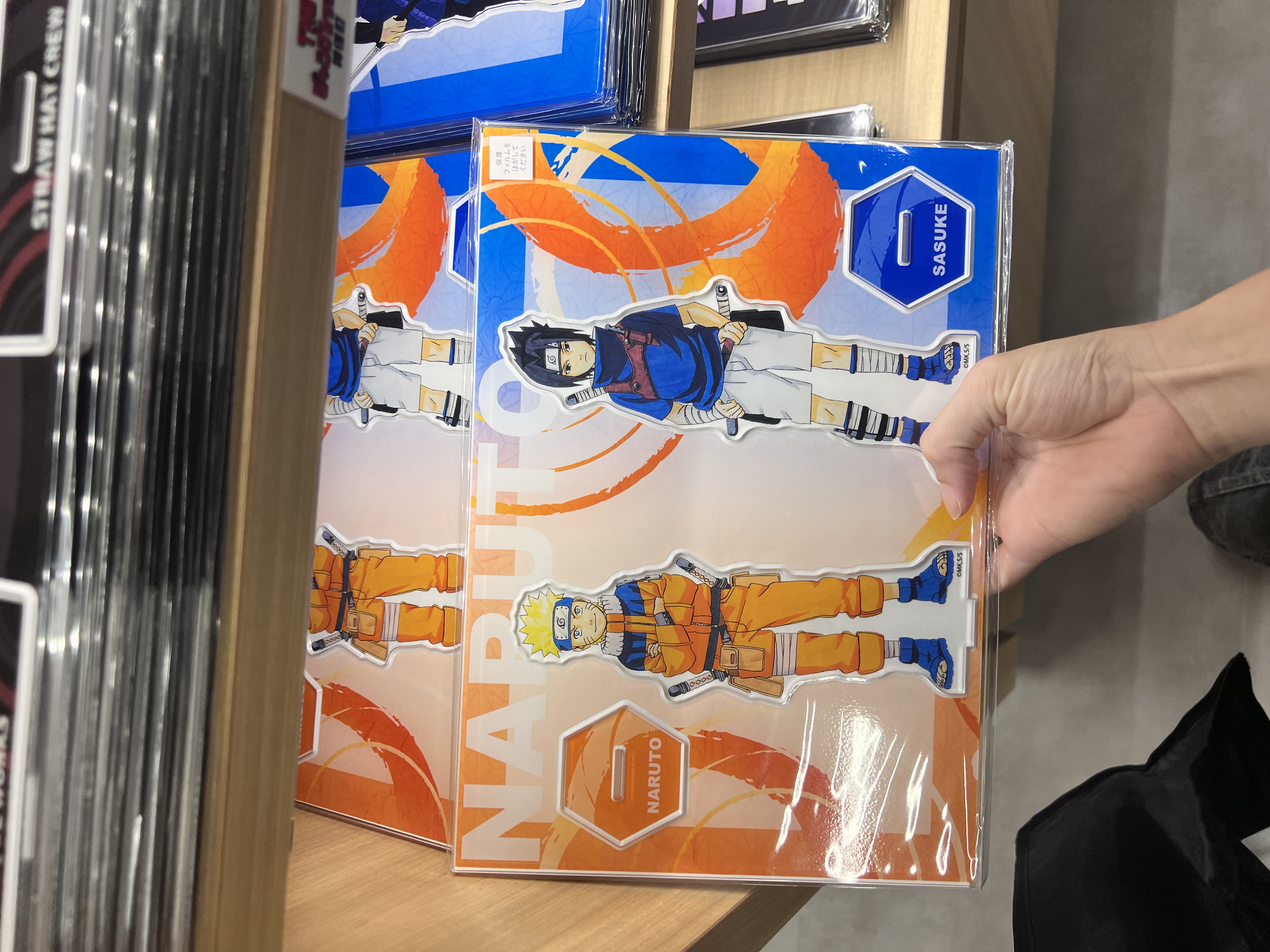 [Pre-order] [Made-to-order] JUMP Store Limited "NARUTO" Acrylic MEGA Figure W Naruto & Sasuke