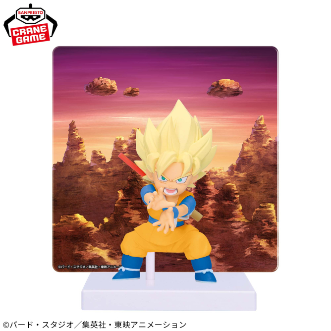 [Pre-order] Banpresto "Dragon Ball DAIMA" Super Saiyan Son Goku (mini) figure with panel