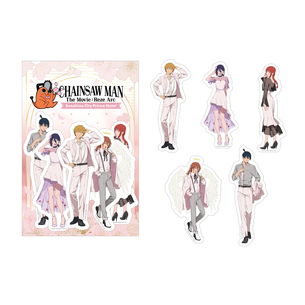 [Pre-order] "Chainsaw Man The Movie: Reze Arc" Sunshine City Prince Hotel - Die-cut sticker set