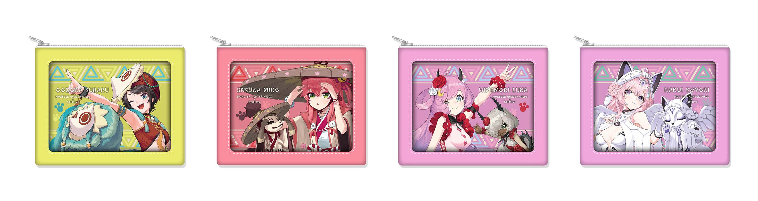 [Pre-order] CAPCOM Monster Hunter Wilds x hololive Production Vol.2 Merch - Pouch