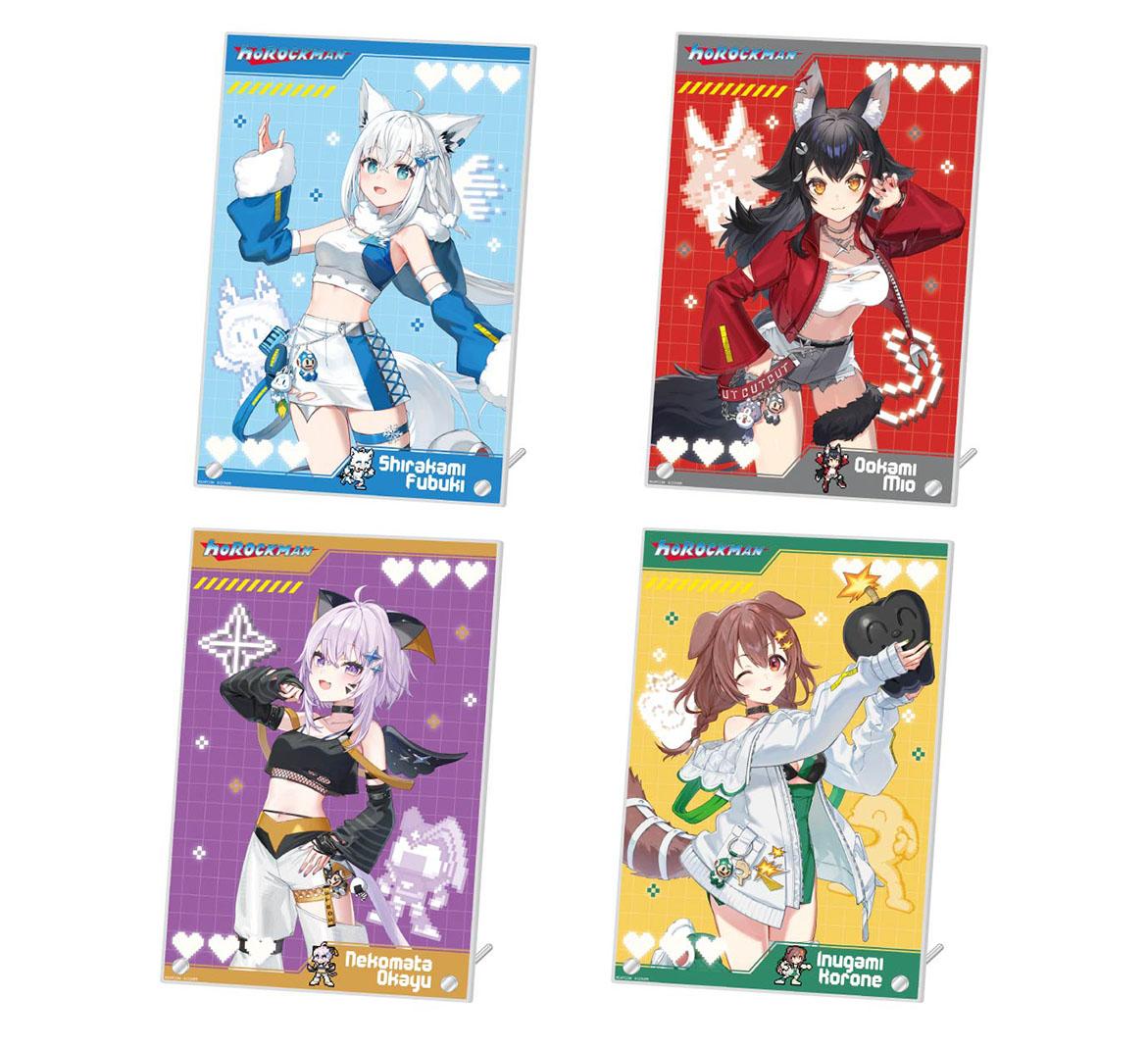 [Pre-order] CAPCOM Mega Man/ Rockman x hololive Gamers Merch - Acrylic boards