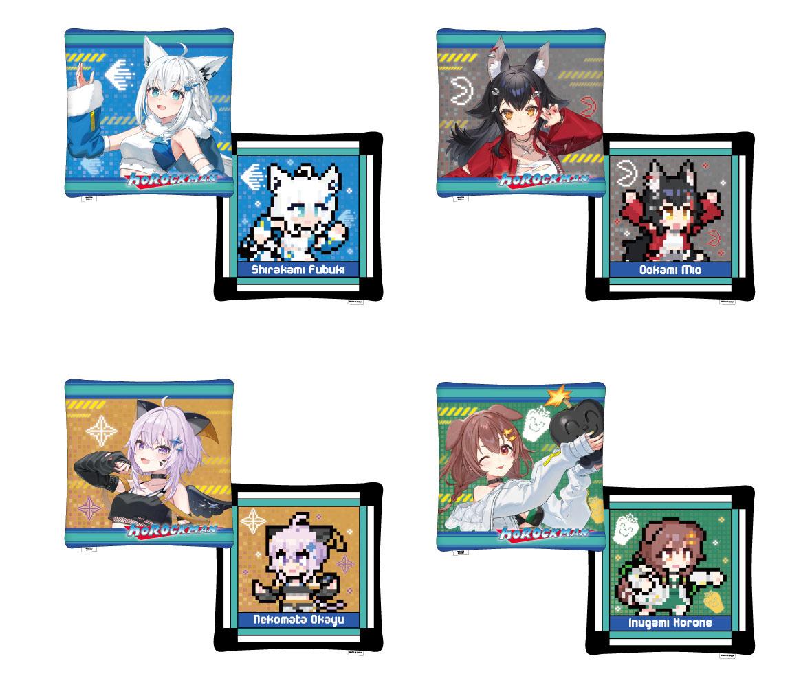 [Pre-order] CAPCOM Mega Man/ Rockman x hololive Gamers Merch - Square cushions