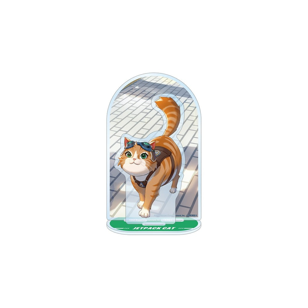 [Pre-order] "Overwatch" Original Illustration Jetpack Cat Travel Ver. Extra Large Acrylic Stand