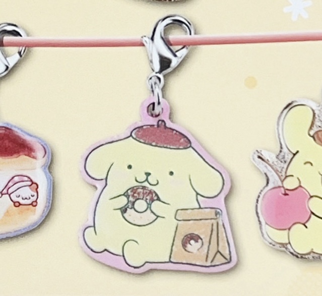 [In stock] Pom Pom Purin Sweets Charm
