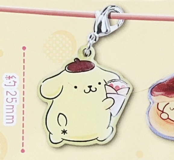 [In stock] Pom Pom Purin Sweets Charm