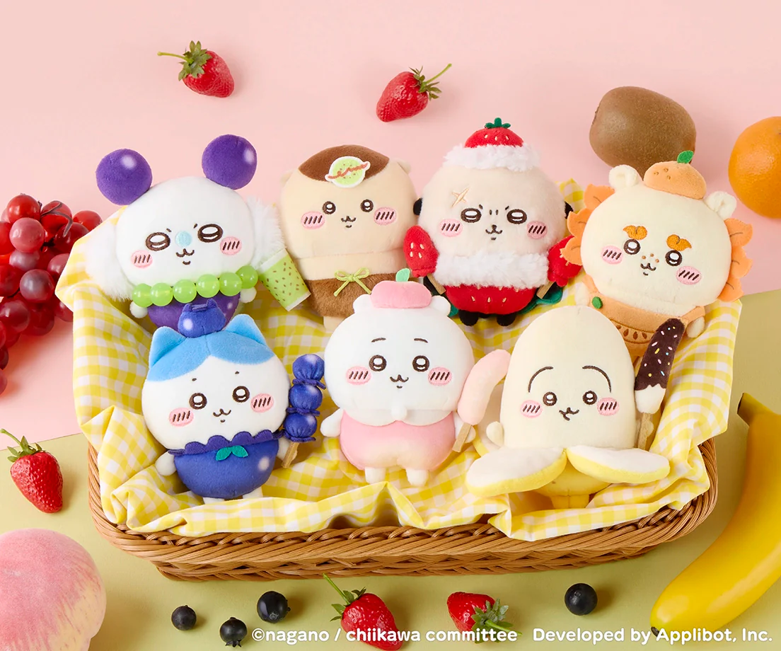 [Pre-order] "Chiikawa" Chiikawa Pocket Fruit Plush Mascot - Usagi