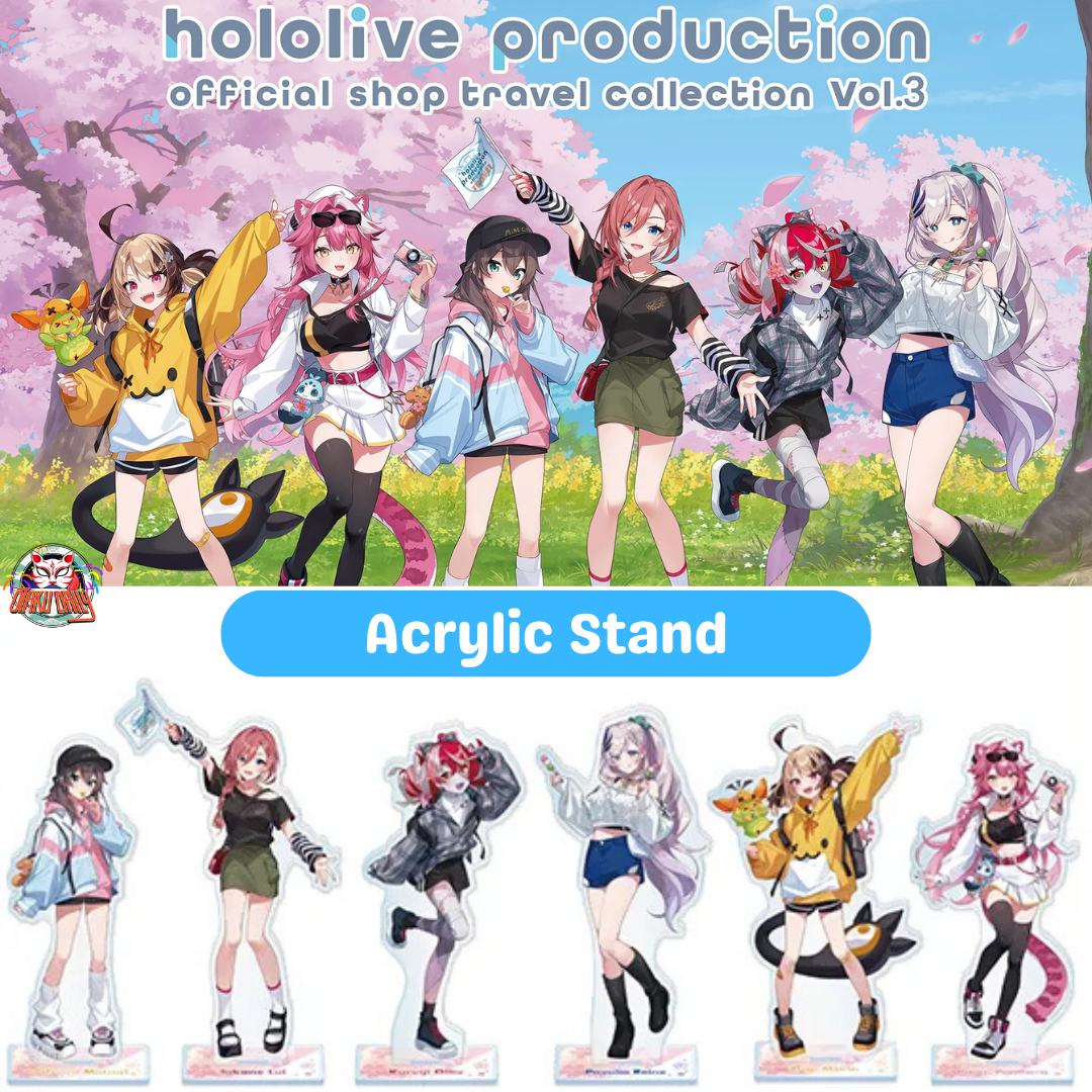 [Pre-order] hololive production OFFICIAL SHOP Travel Collection Vol.3 - Acrylic Stand