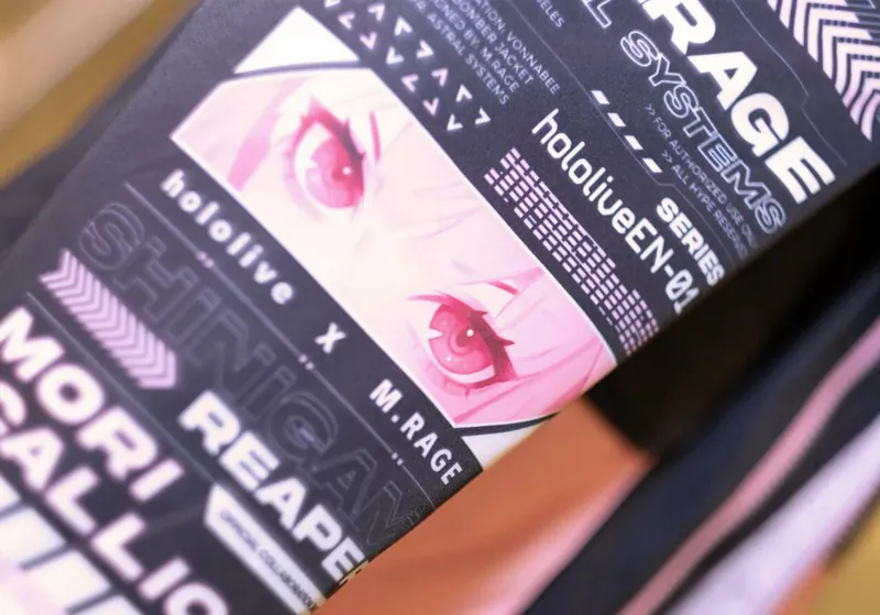 [Pre-order] hololive English x M.RAGE MORI CALLIOPE BOMBER JACKET