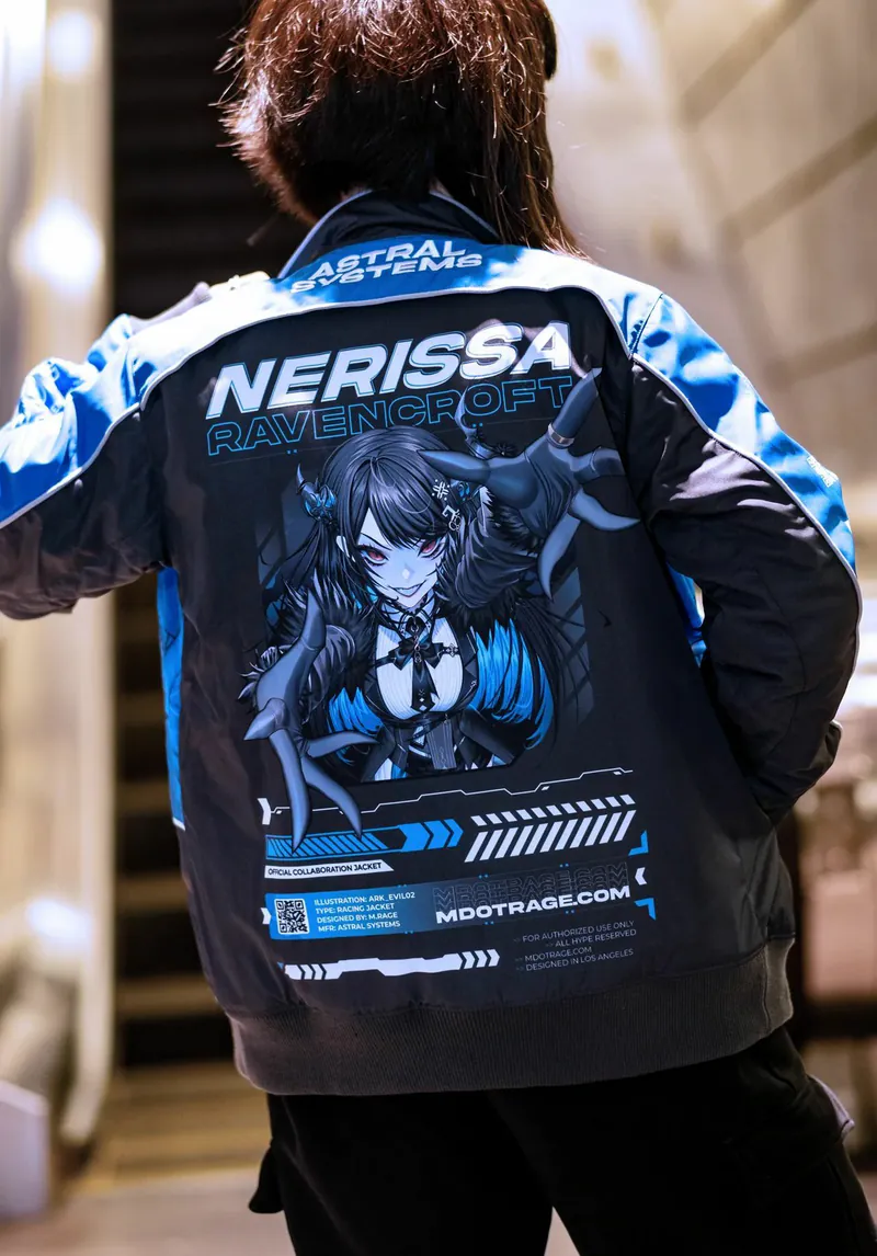 [Pre-order] hololive English x M.RAGE NERISSA RAVENCROFT RACING JACKET