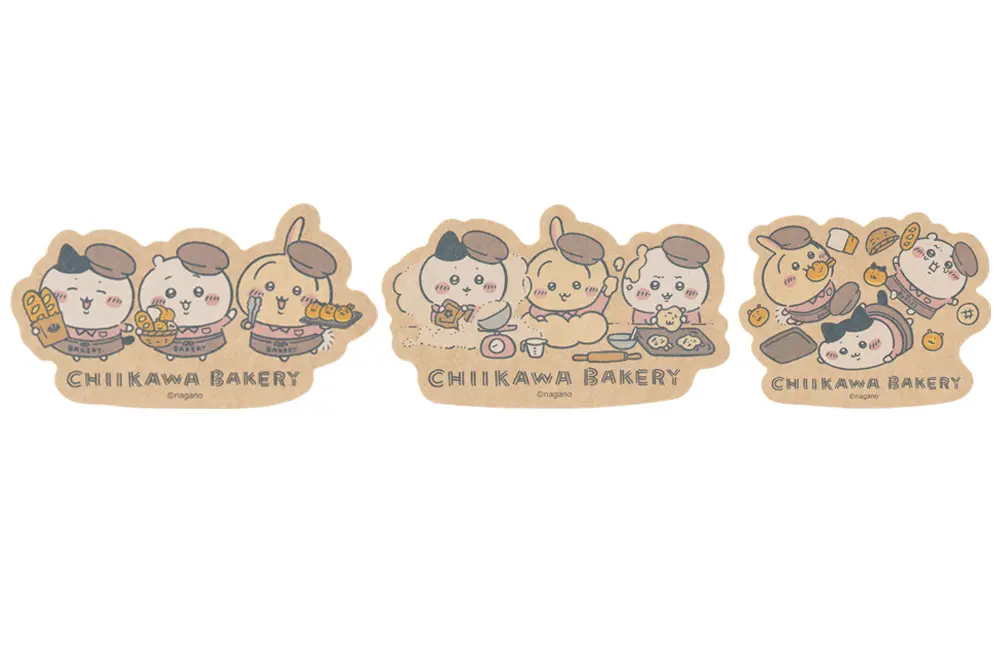 [Pre-order] "Chiikawa" Chiikawa Bakery Craft material stickers that can be attached to smartphones